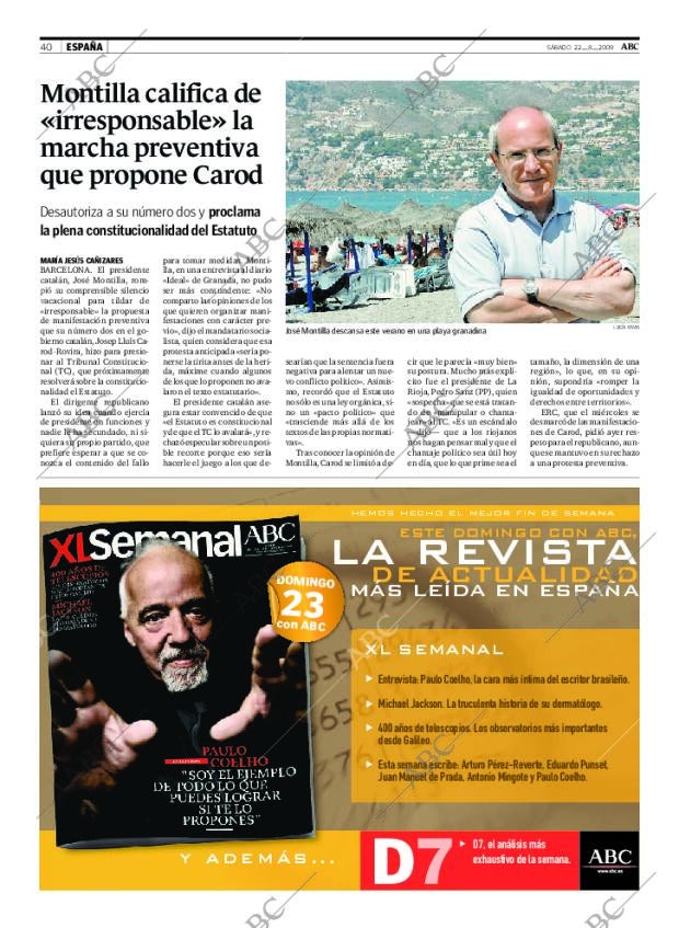 ABC SEVILLA 22-08-2009 página 40