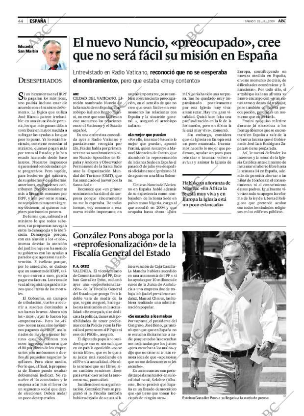 ABC SEVILLA 22-08-2009 página 44