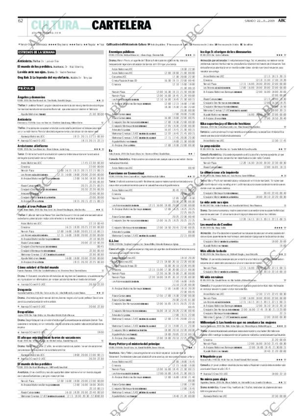 ABC SEVILLA 22-08-2009 página 62