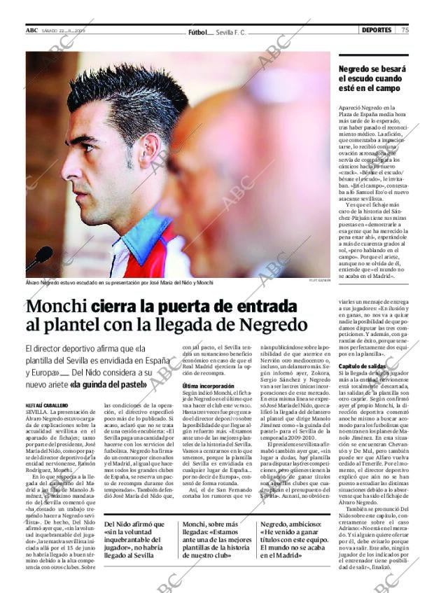 ABC SEVILLA 22-08-2009 página 75