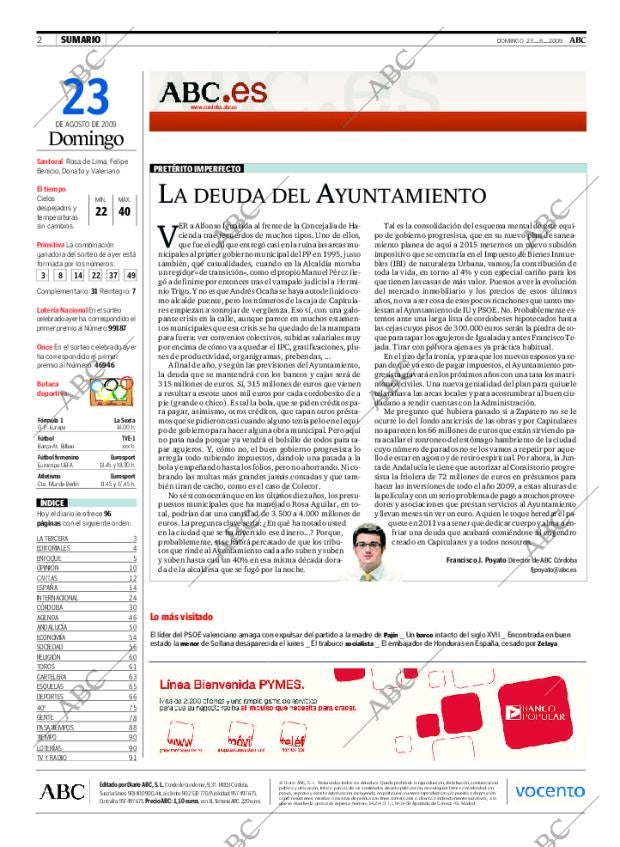 ABC CORDOBA 23-08-2009 página 2