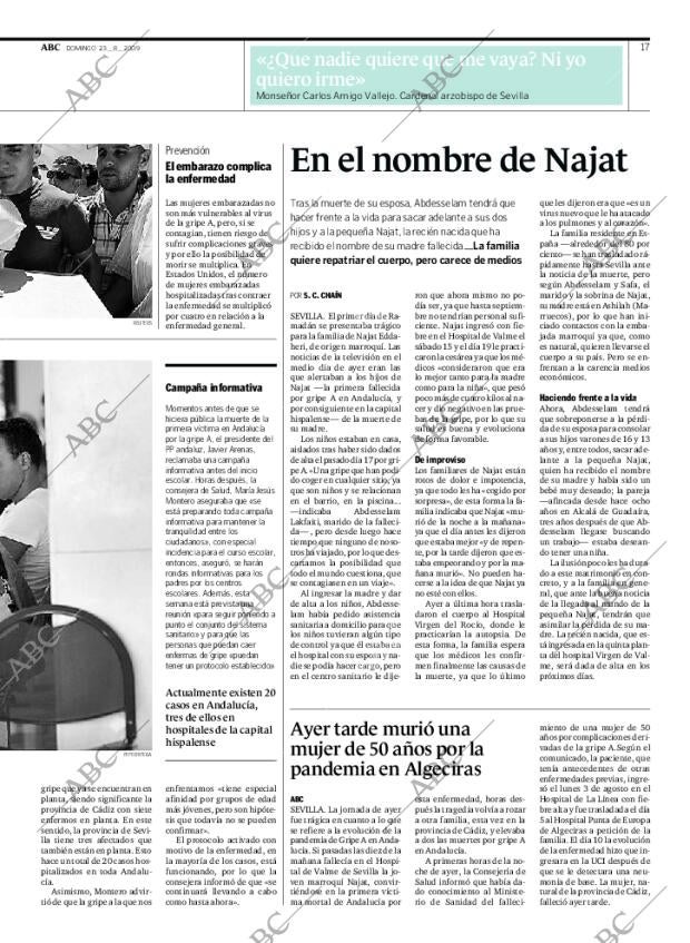 ABC SEVILLA 23-08-2009 página 17
