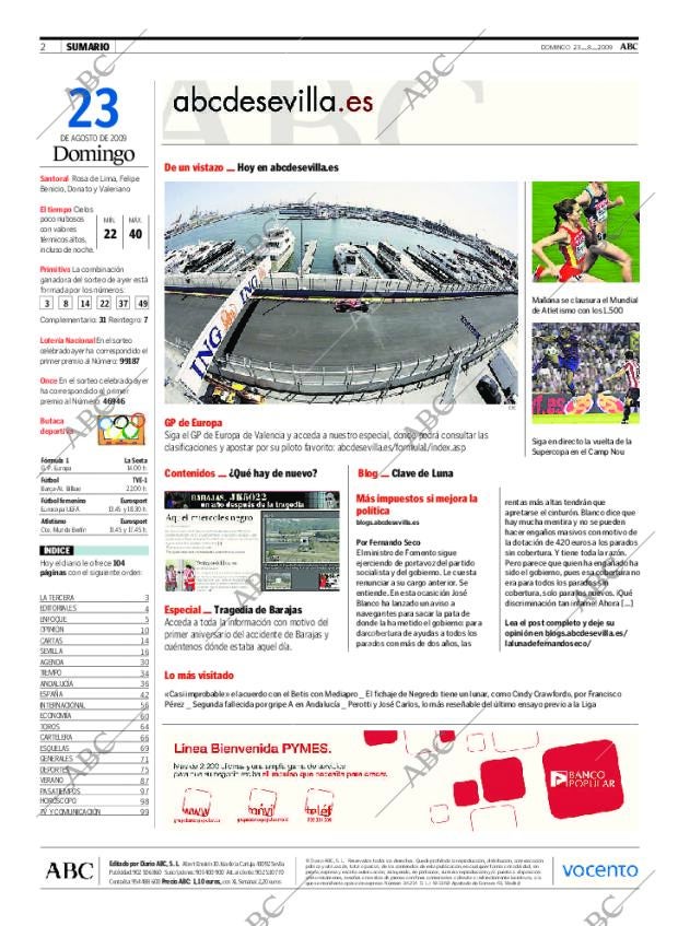 ABC SEVILLA 23-08-2009 página 2