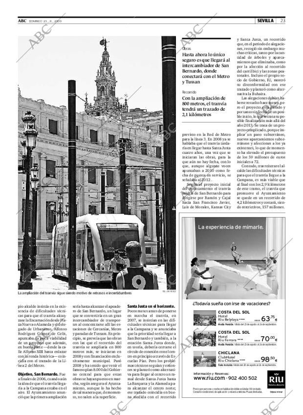 ABC SEVILLA 23-08-2009 página 23