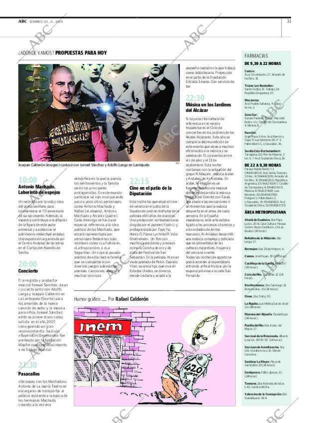 ABC SEVILLA 23-08-2009 página 31