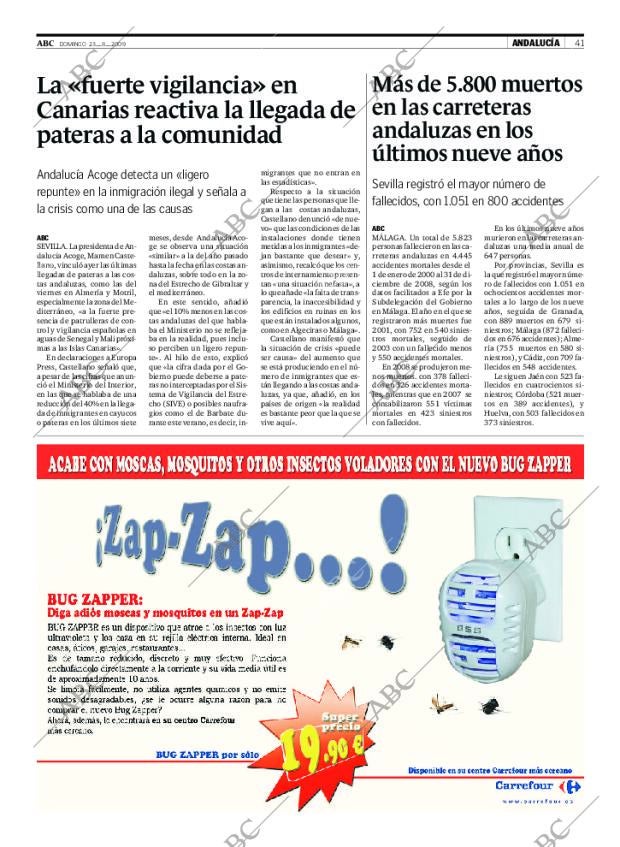 ABC SEVILLA 23-08-2009 página 41