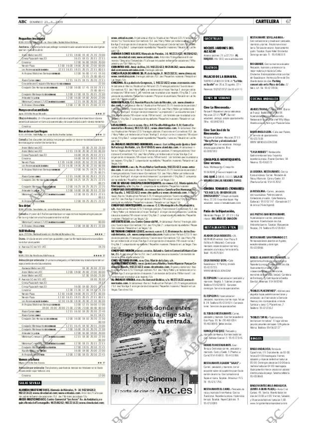 ABC SEVILLA 23-08-2009 página 67
