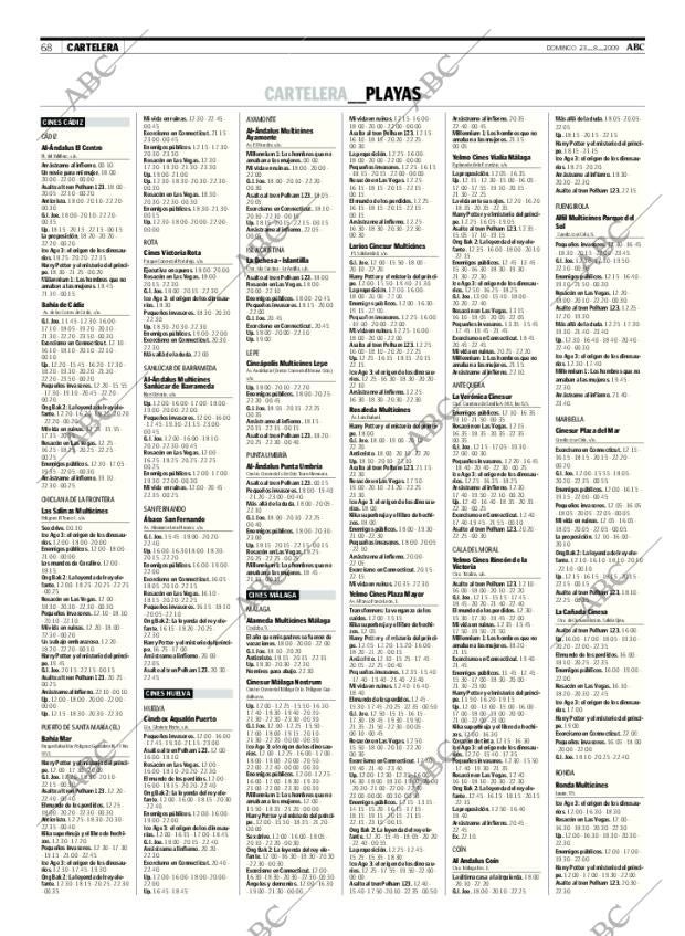 ABC SEVILLA 23-08-2009 página 68