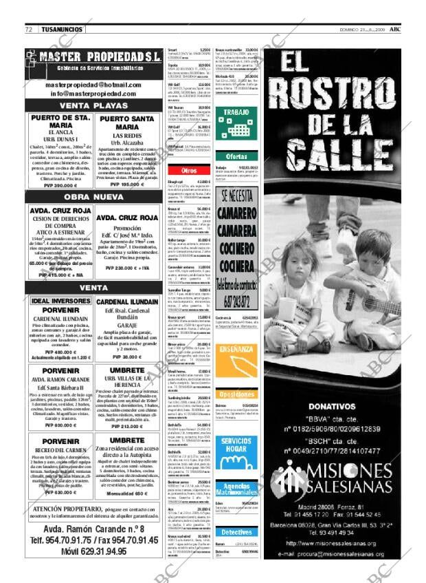 ABC SEVILLA 23-08-2009 página 72