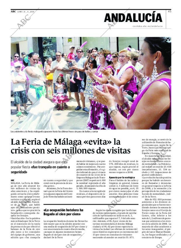 ABC CORDOBA 24-08-2009 página 45