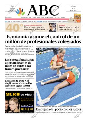 ABC MADRID 24-08-2009 página 1