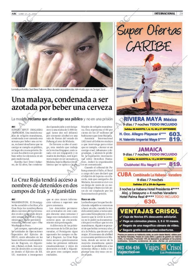 ABC MADRID 24-08-2009 página 29