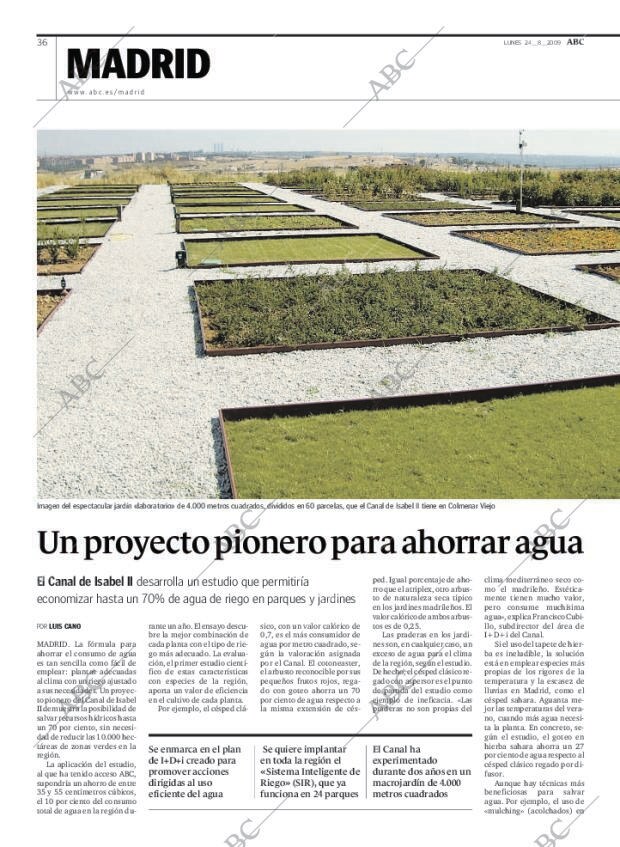 ABC MADRID 24-08-2009 página 36