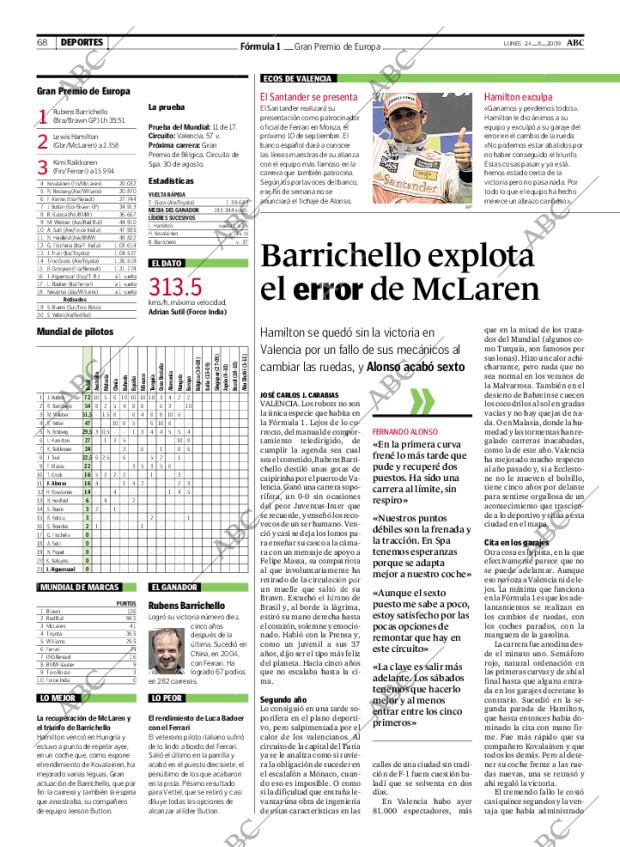 ABC MADRID 24-08-2009 página 68