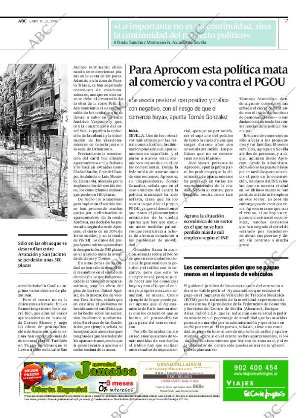 ABC SEVILLA 24-08-2009 página 17