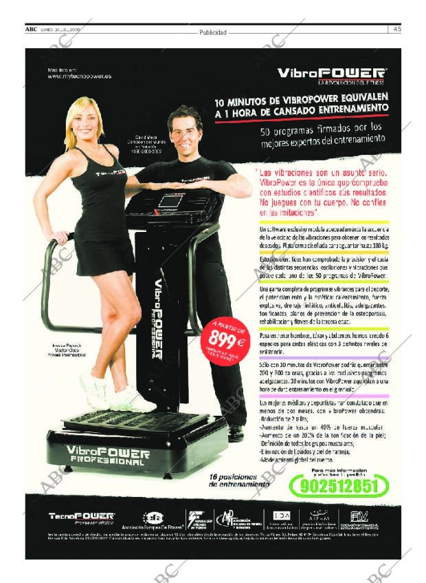 ABC SEVILLA 24-08-2009 página 45