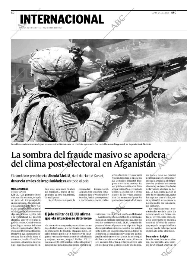 ABC SEVILLA 24-08-2009 página 50