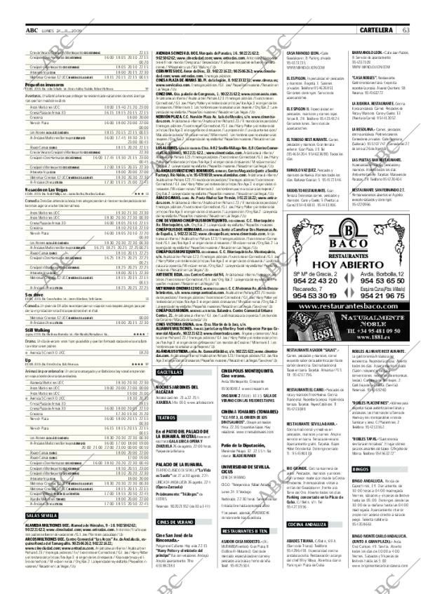 ABC SEVILLA 24-08-2009 página 63