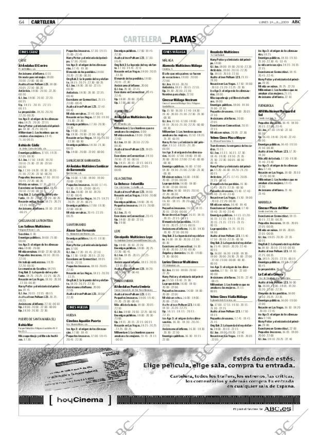 ABC SEVILLA 24-08-2009 página 64