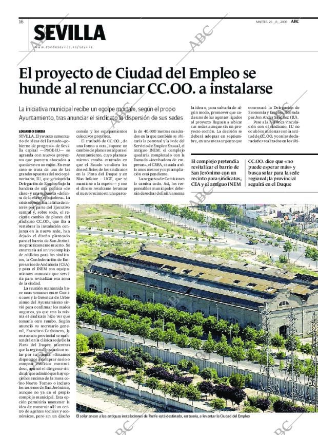 ABC SEVILLA 25-08-2009 página 16
