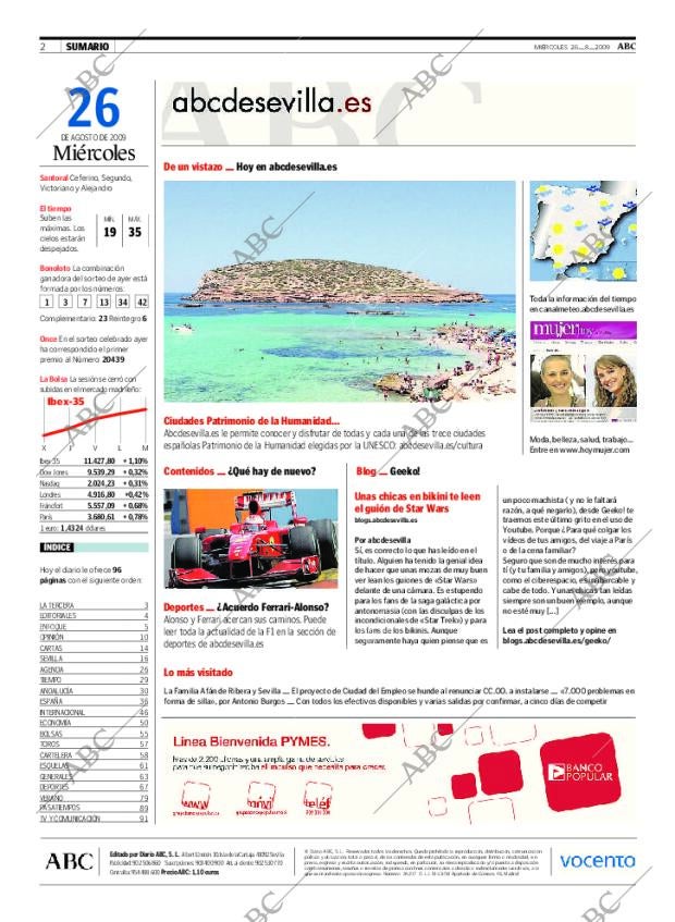 ABC SEVILLA 26-08-2009 página 2