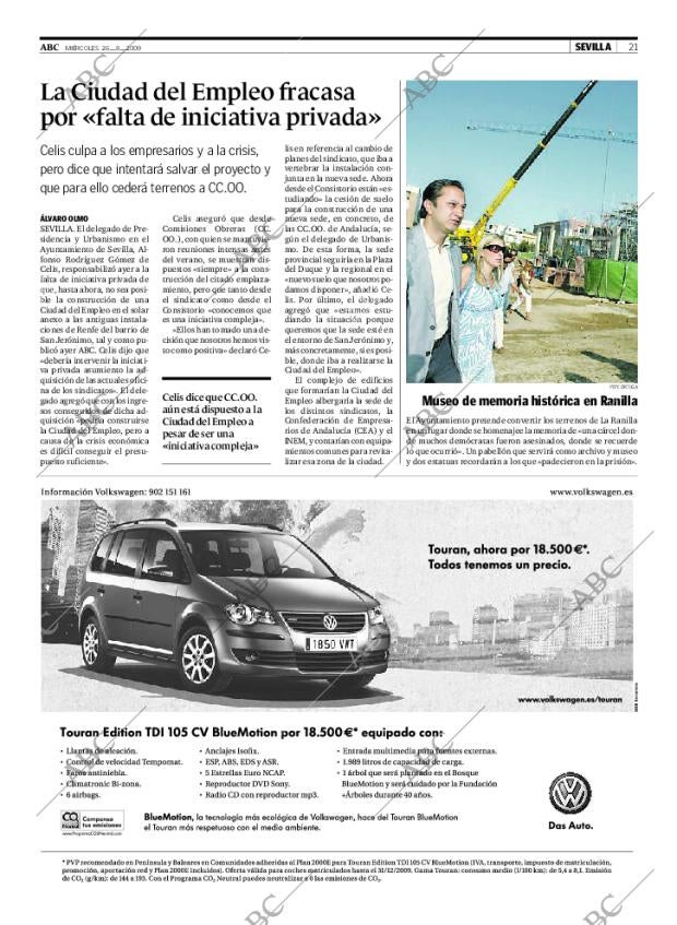 ABC SEVILLA 26-08-2009 página 21