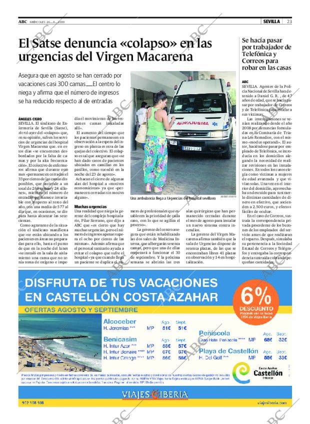 ABC SEVILLA 26-08-2009 página 23