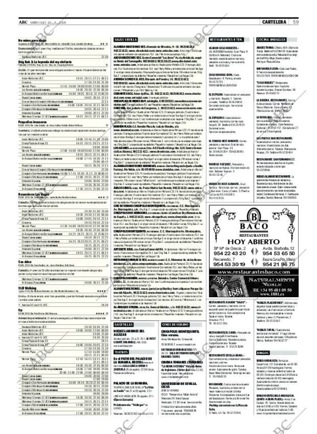 ABC SEVILLA 26-08-2009 página 59