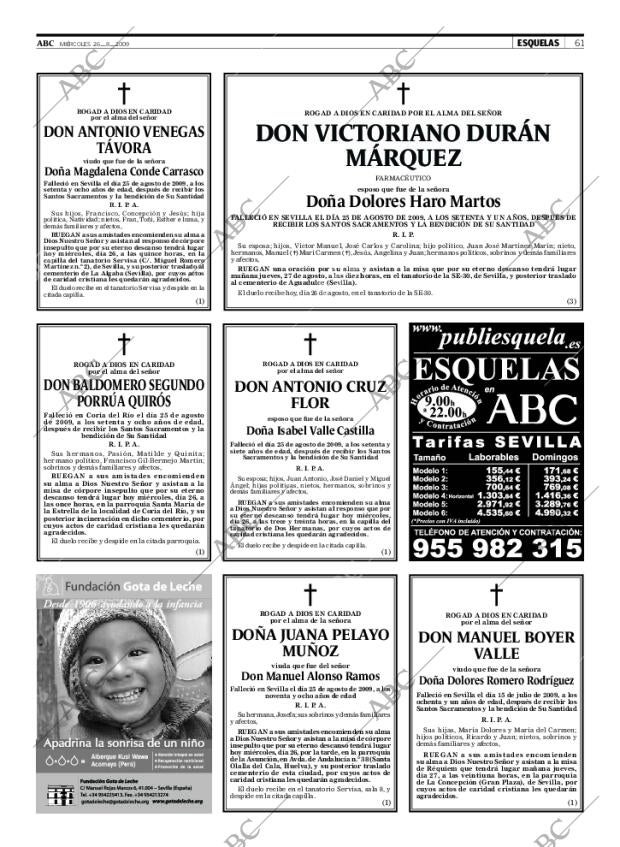 ABC SEVILLA 26-08-2009 página 61