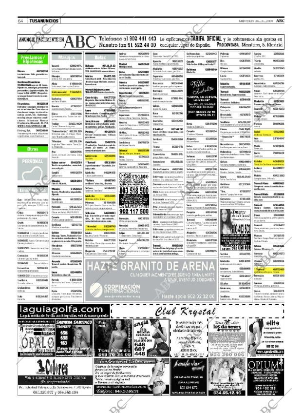 ABC SEVILLA 26-08-2009 página 64