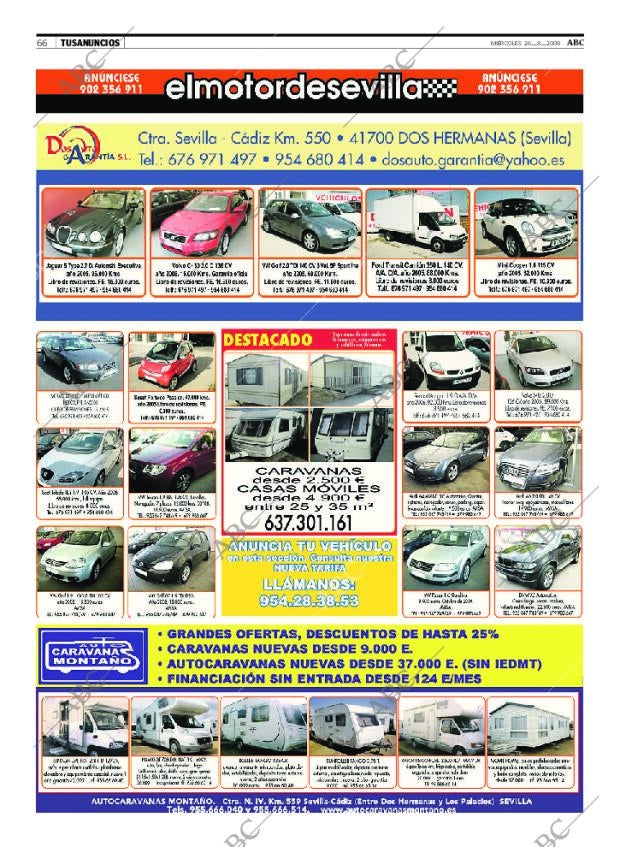 ABC SEVILLA 26-08-2009 página 66
