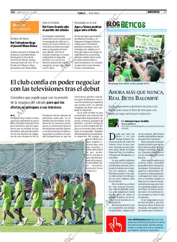 ABC SEVILLA 26-08-2009 página 69