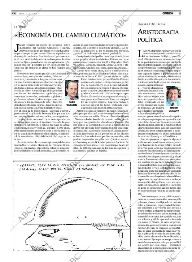 ABC MADRID 27-08-2009 página 11