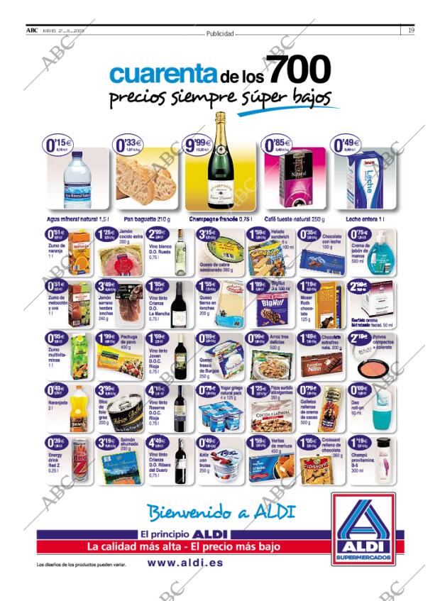 ABC MADRID 27-08-2009 página 19