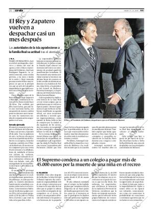 ABC MADRID 27-08-2009 página 20