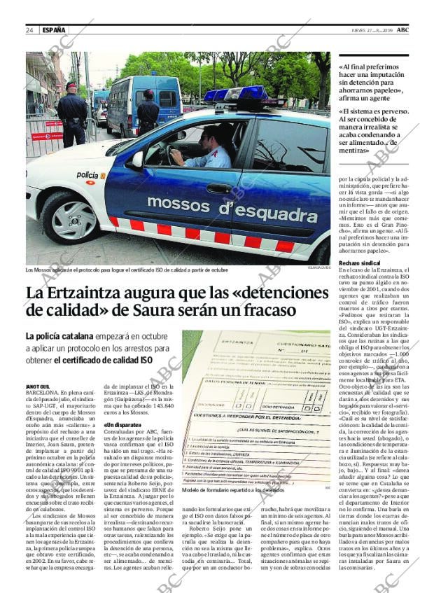 ABC MADRID 27-08-2009 página 24
