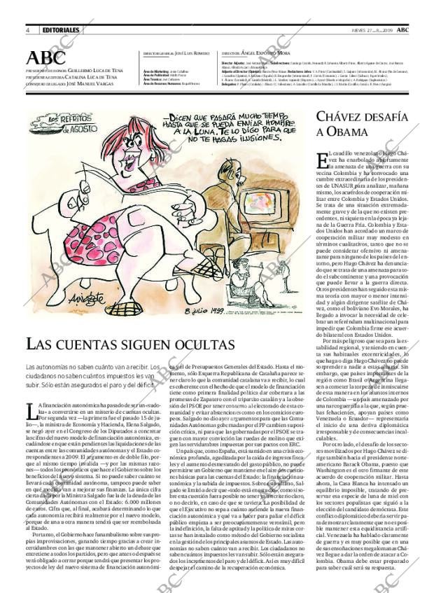 ABC MADRID 27-08-2009 página 4