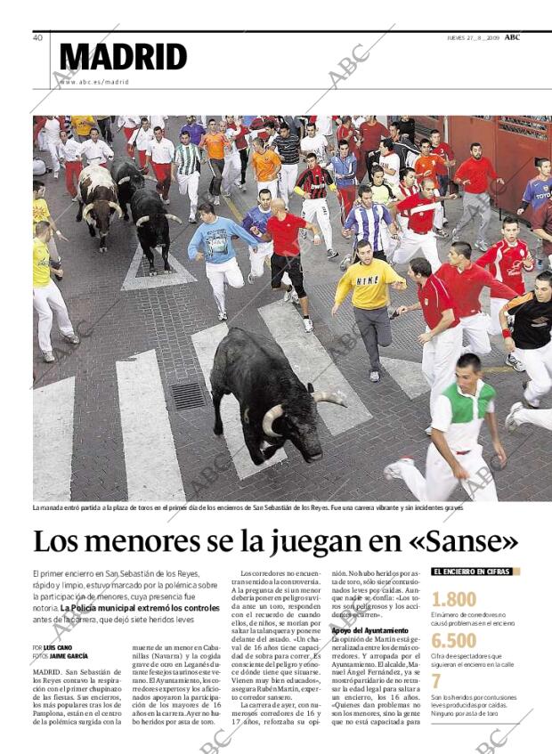 ABC MADRID 27-08-2009 página 40