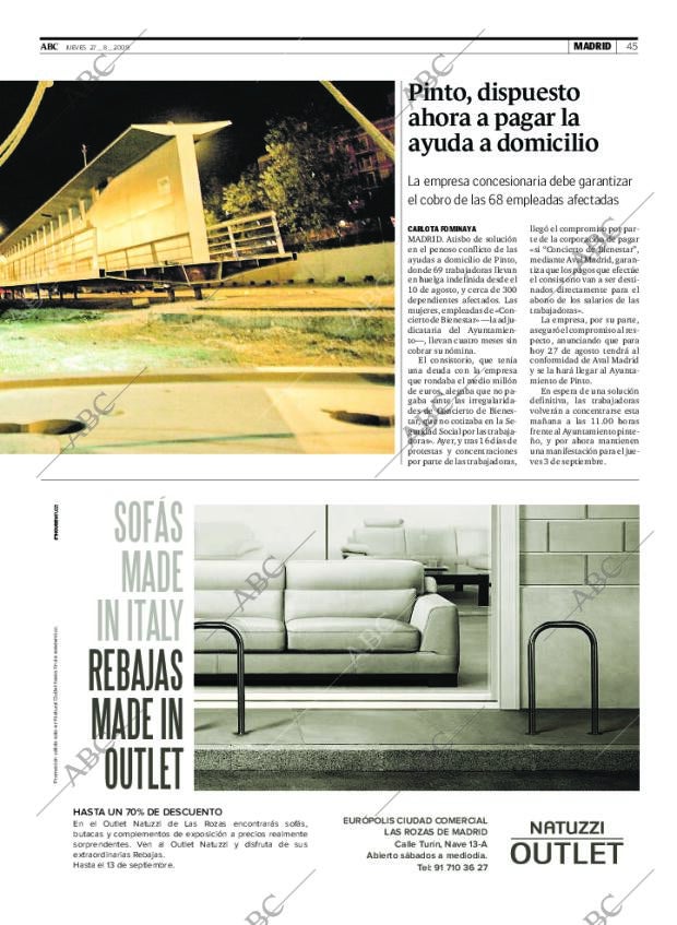 ABC MADRID 27-08-2009 página 45
