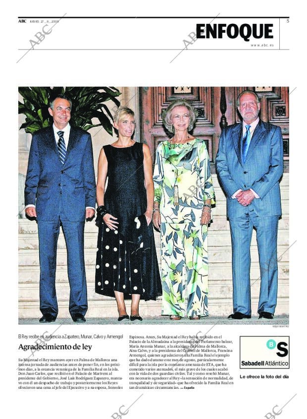 ABC MADRID 27-08-2009 página 5
