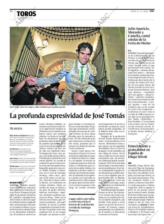 ABC MADRID 27-08-2009 página 56