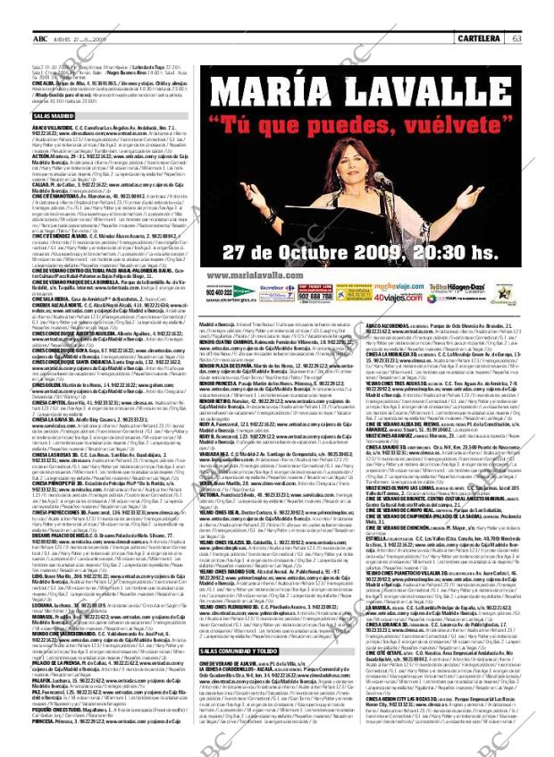 ABC MADRID 27-08-2009 página 63