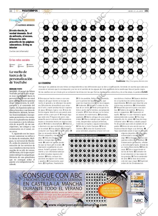ABC MADRID 27-08-2009 página 88