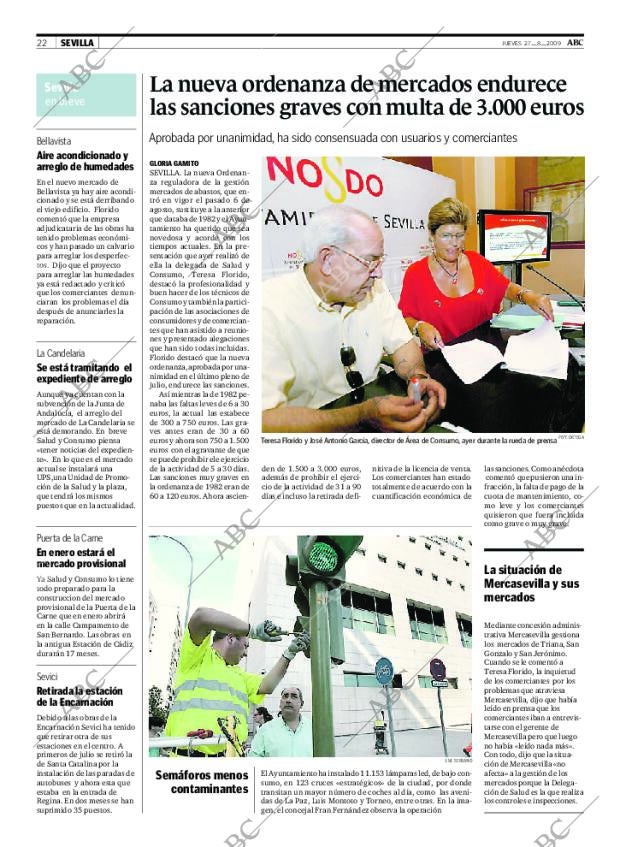 ABC SEVILLA 27-08-2009 página 22