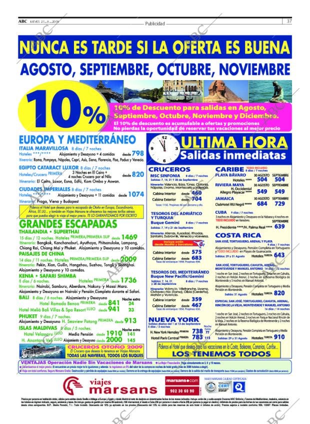 ABC SEVILLA 27-08-2009 página 37