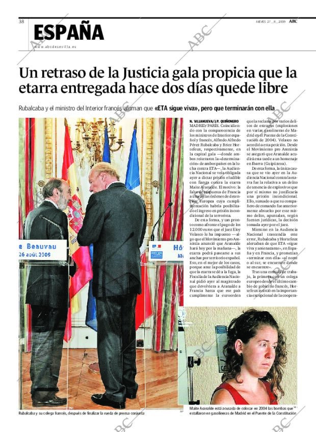 ABC SEVILLA 27-08-2009 página 38