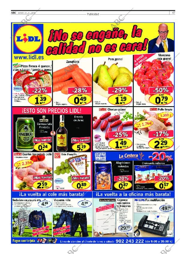 ABC SEVILLA 27-08-2009 página 47