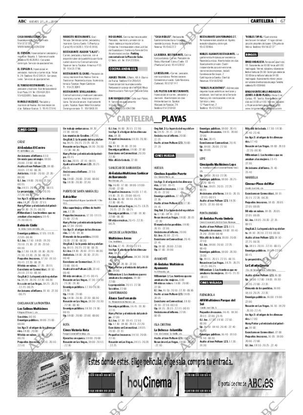 ABC SEVILLA 27-08-2009 página 67