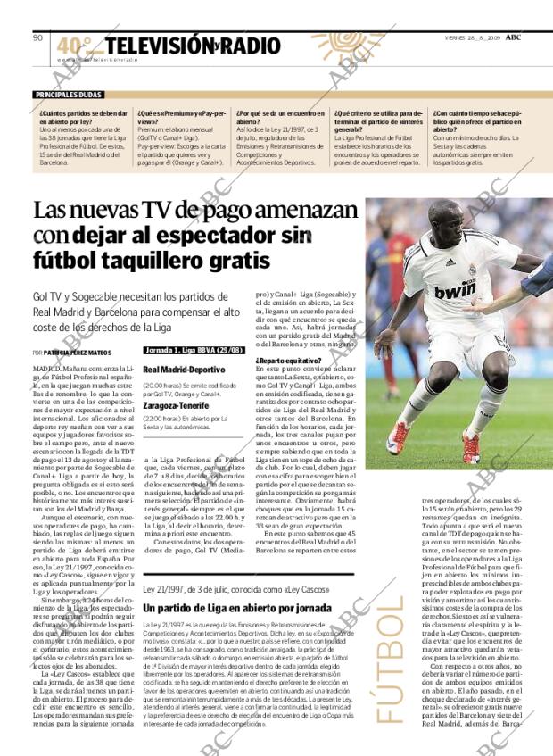 ABC MADRID 28-08-2009 página 90