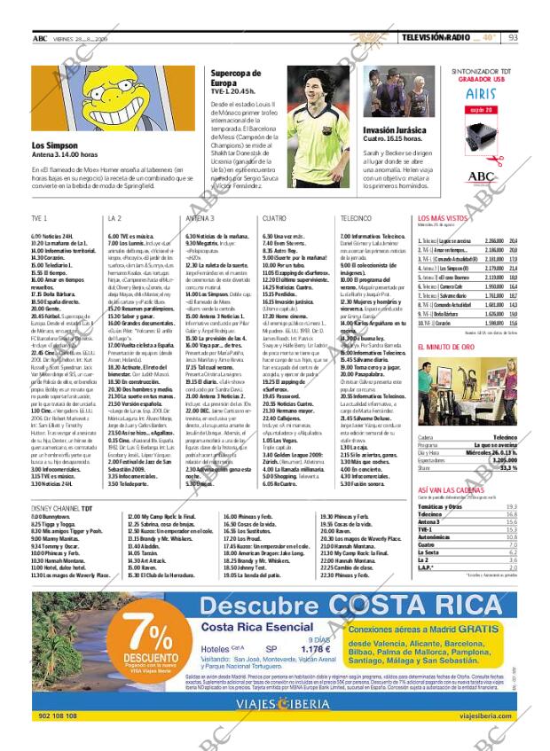 ABC MADRID 28-08-2009 página 93